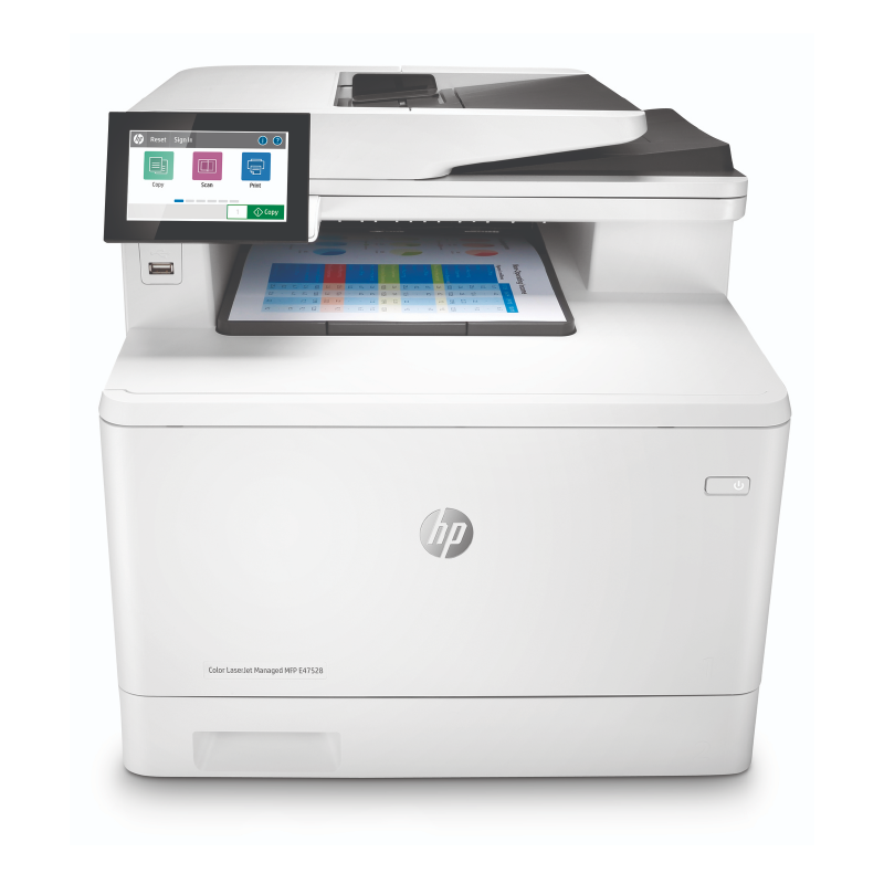 HP LaserJet Managed E47528f Colour A4 Multifunction Printer (3QA75A)