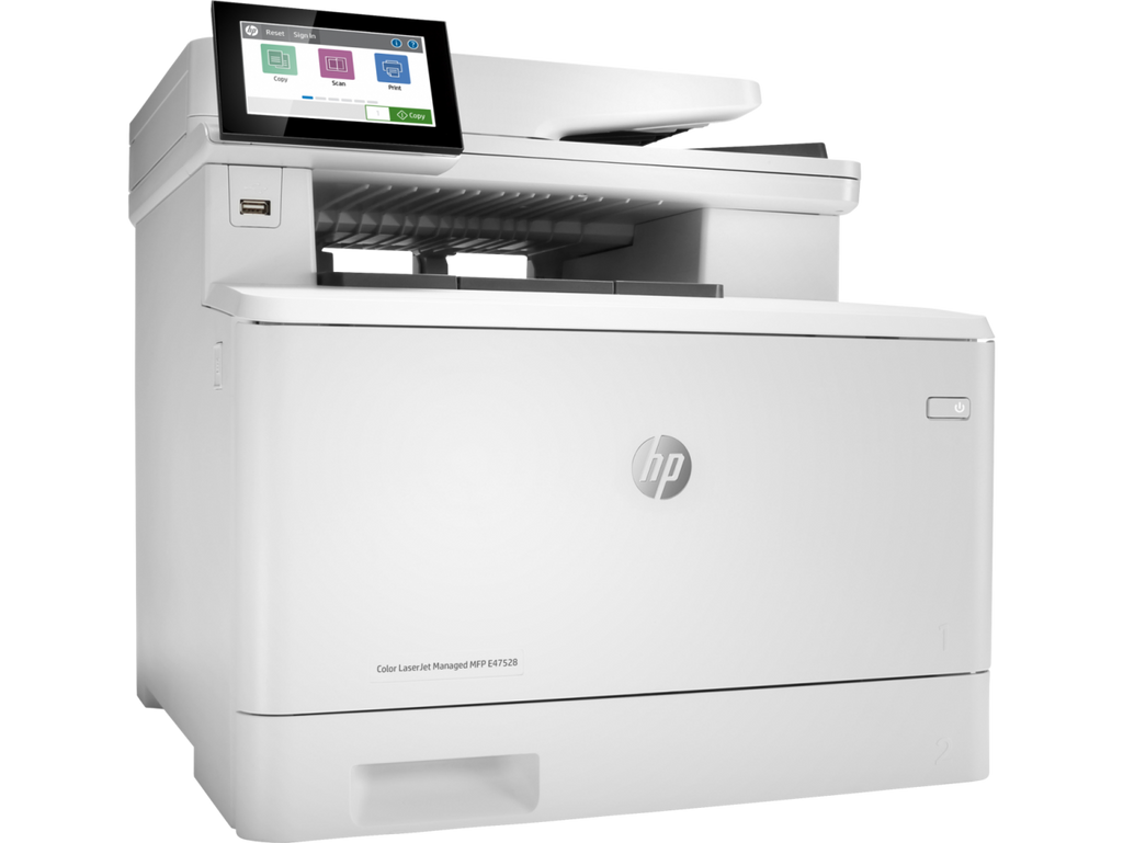 HP LaserJet Managed E47528f Colour A4 Multifunction Printer (3QA75A)