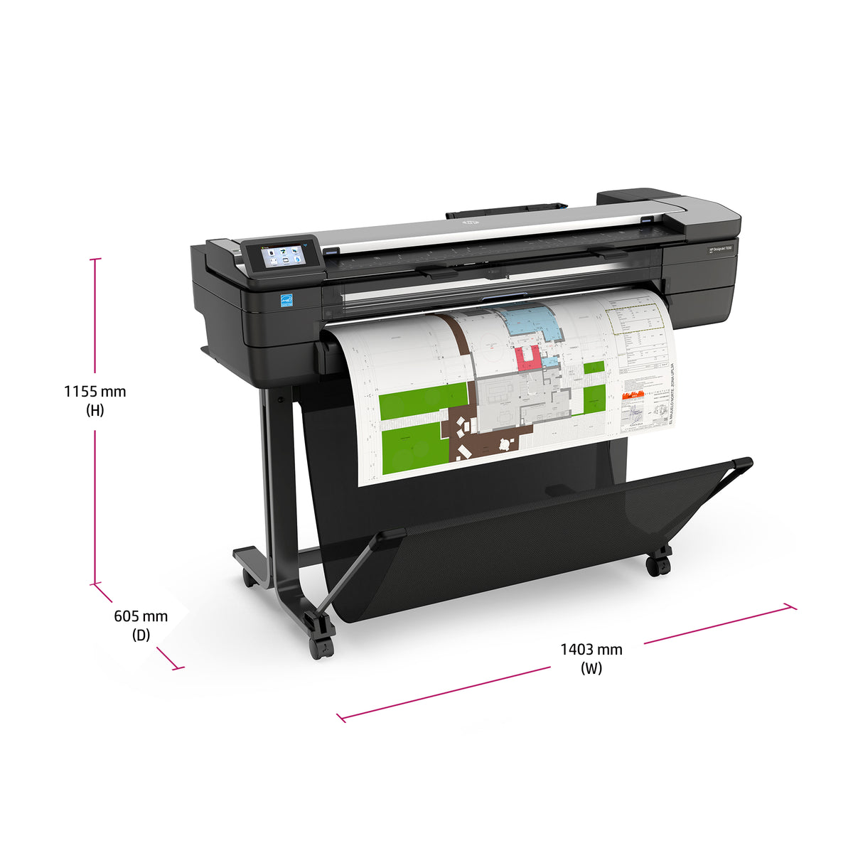 HP DesignJet T830 36-inch Multifunction Printer (F9A30E) – Global ...
