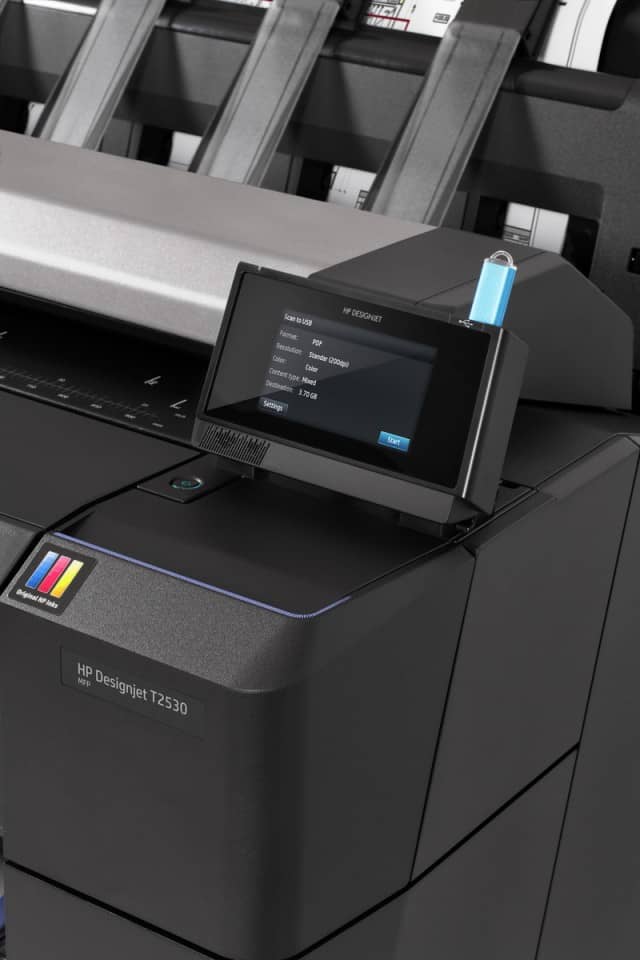 HP DesignJet T2530 36-in PostScript Multifunction Printer (L2Y26A)