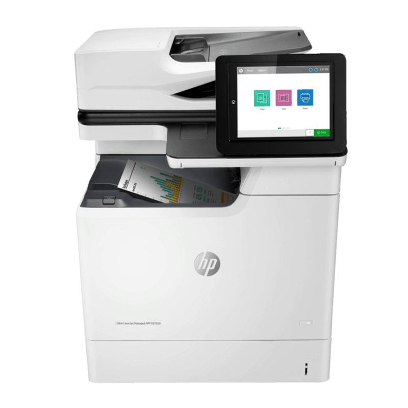 HP LaserJet Managed E67650dh Colour A4 Multifunction Printer