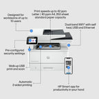 HP LaserJet Pro MFP 4101fdn Mono Printer (2Z618F)