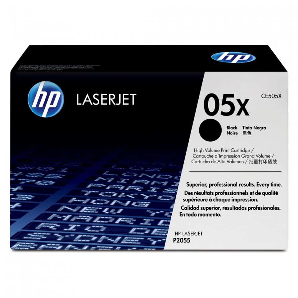 HP #05X Black Toner CE505X