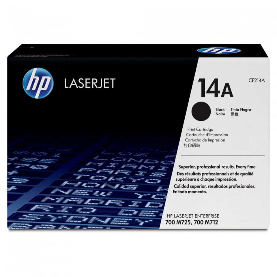 HP #14A Black Toner CF214A