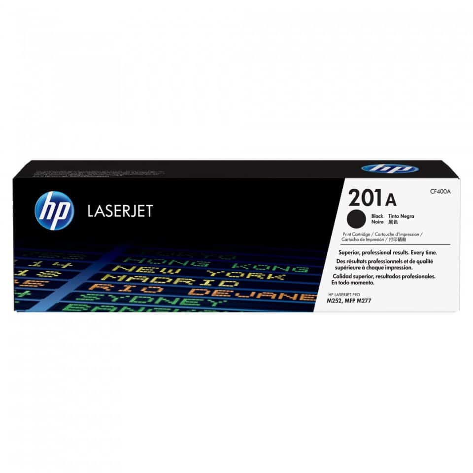 HP #201A Black Toner CF400A