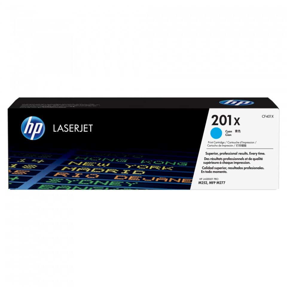 HP #201X Cyan Toner CF401X