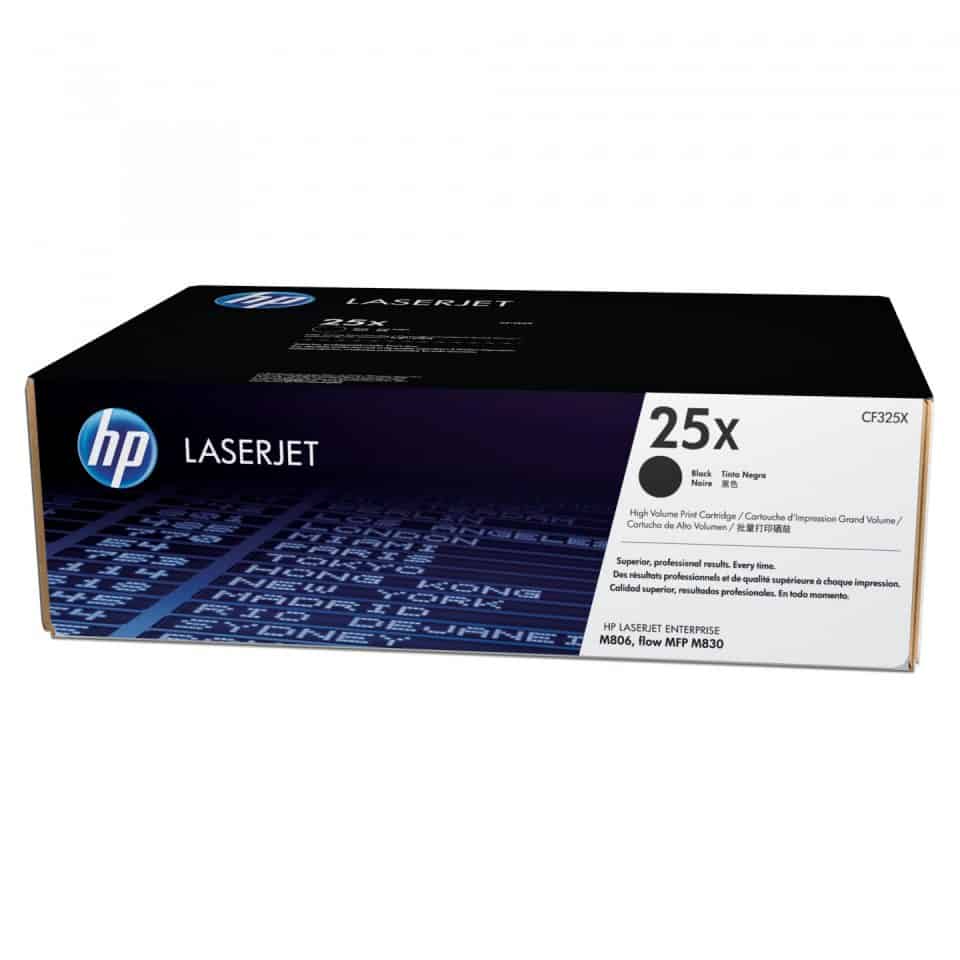HP #25X Black Toner CF325X