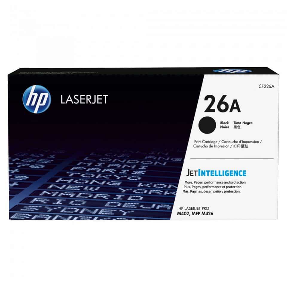 HP #26A Black Toner CF226A