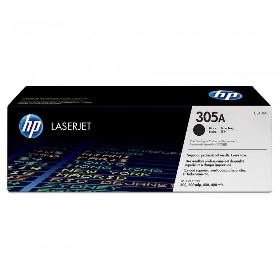 HP #305A Black Toner CE410A