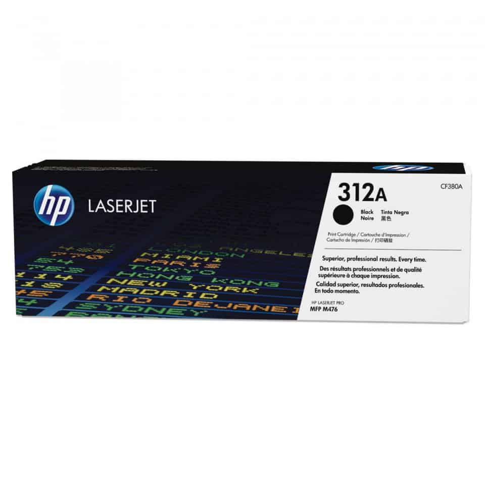 HP #312A Black Toner CF380A
