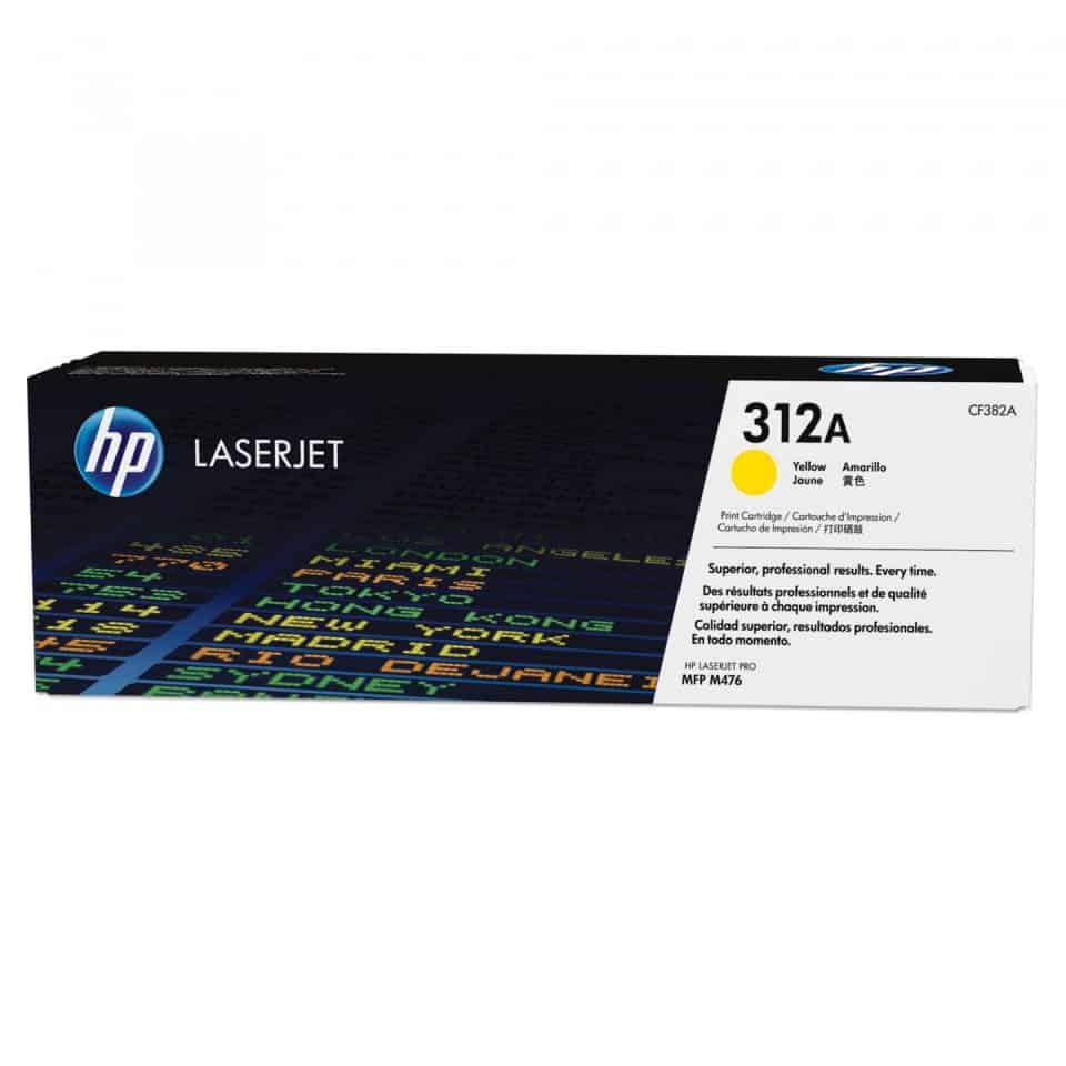 HP #312A Yellow Toner CF382A