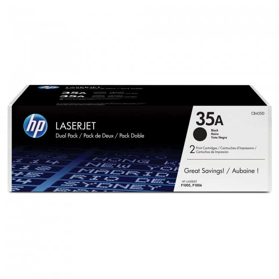 HP #35A Twin Pack CB435AD