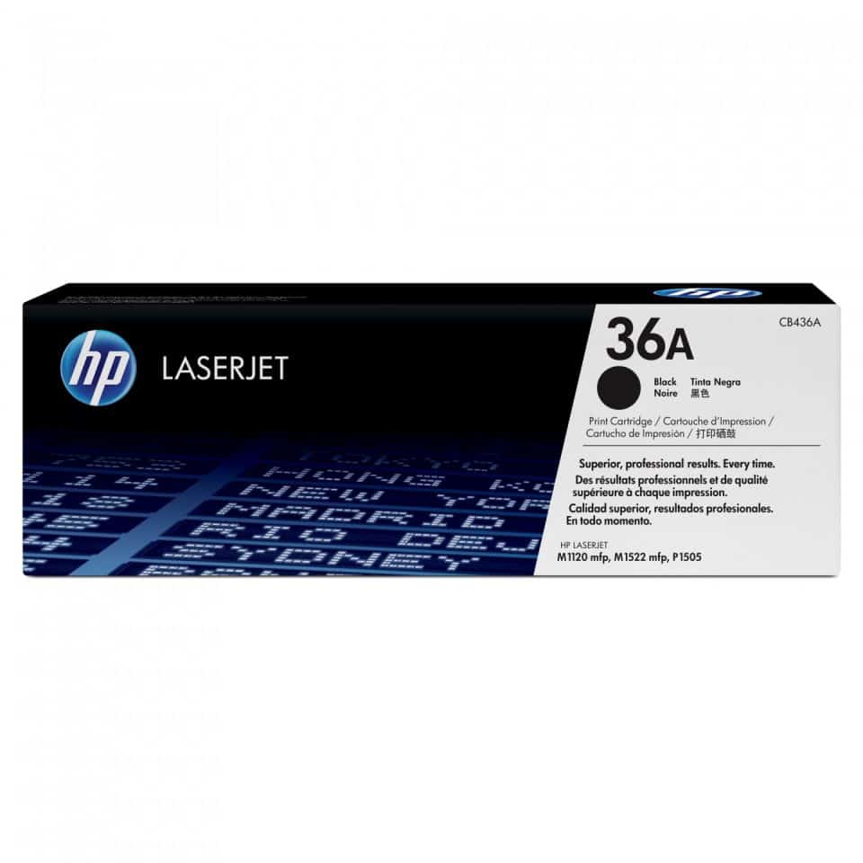 HP #36A Black Toner CB436A
