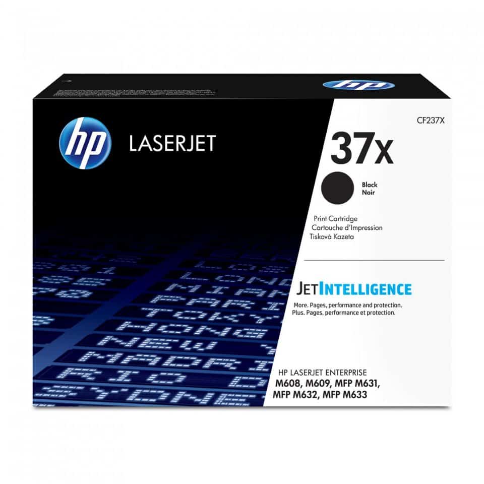 HP #37X Black Toner CF237X