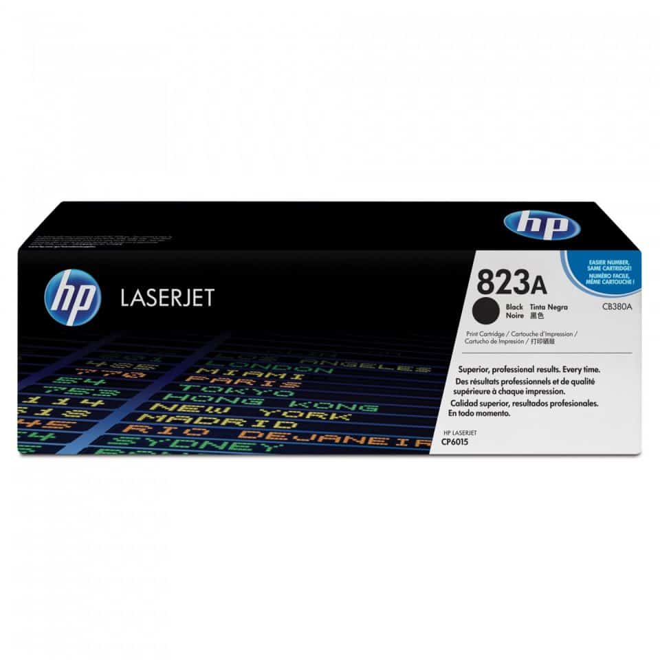 HP #823A Black Toner CB380A