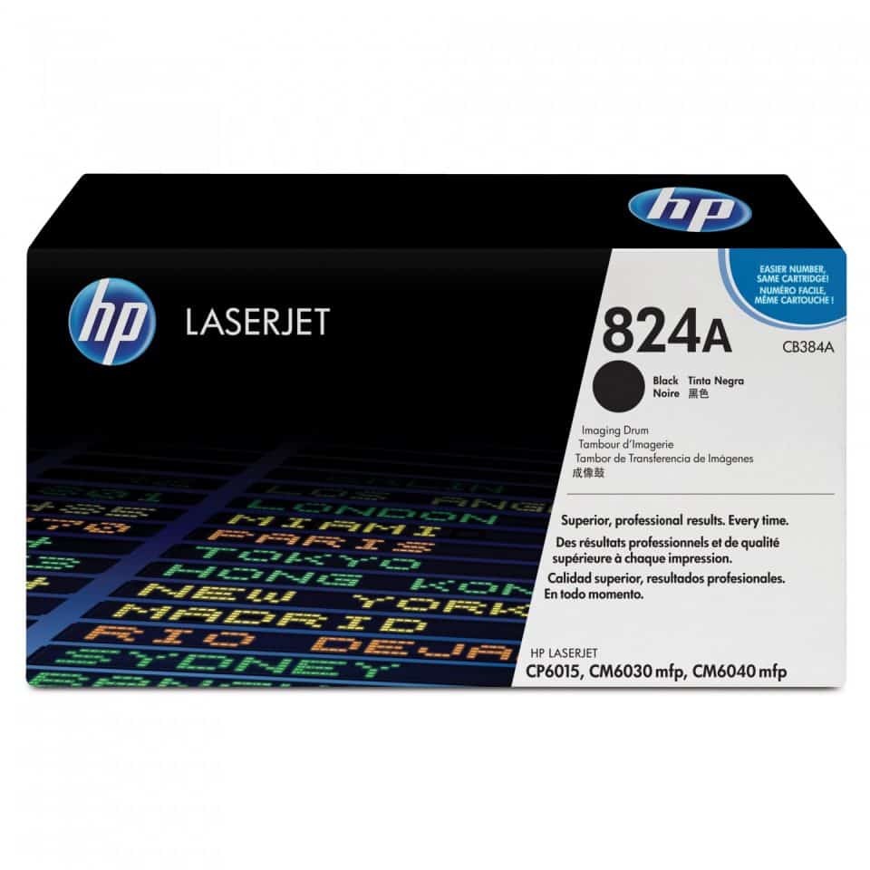 HP #824A Black Drum CB384A