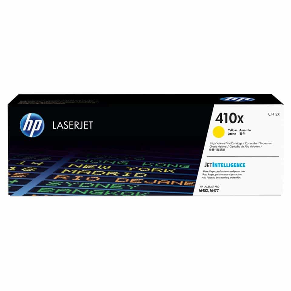 HP #410X Yell Toner CF412X