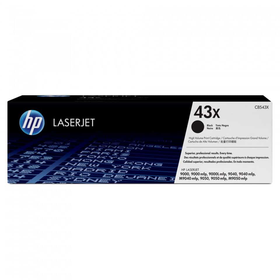 HP #43X Black Toner C8543X
