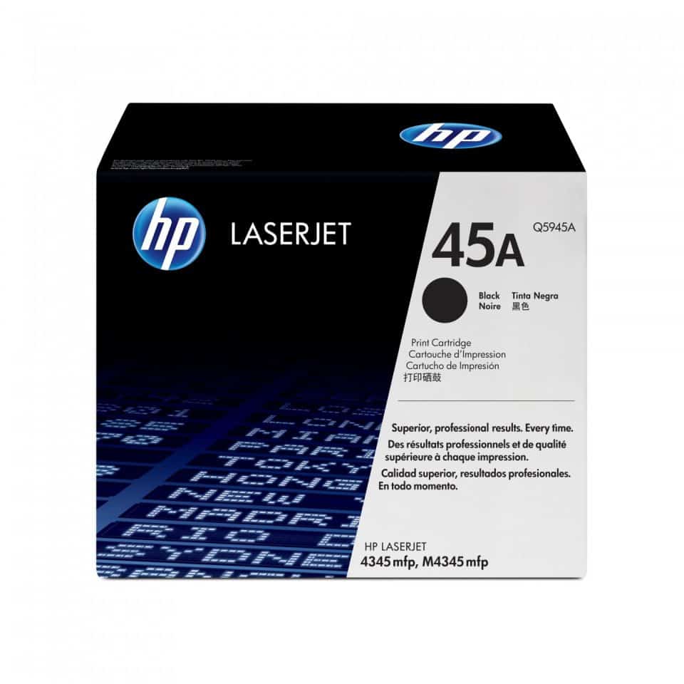 HP #45A Black Toner Q5945A