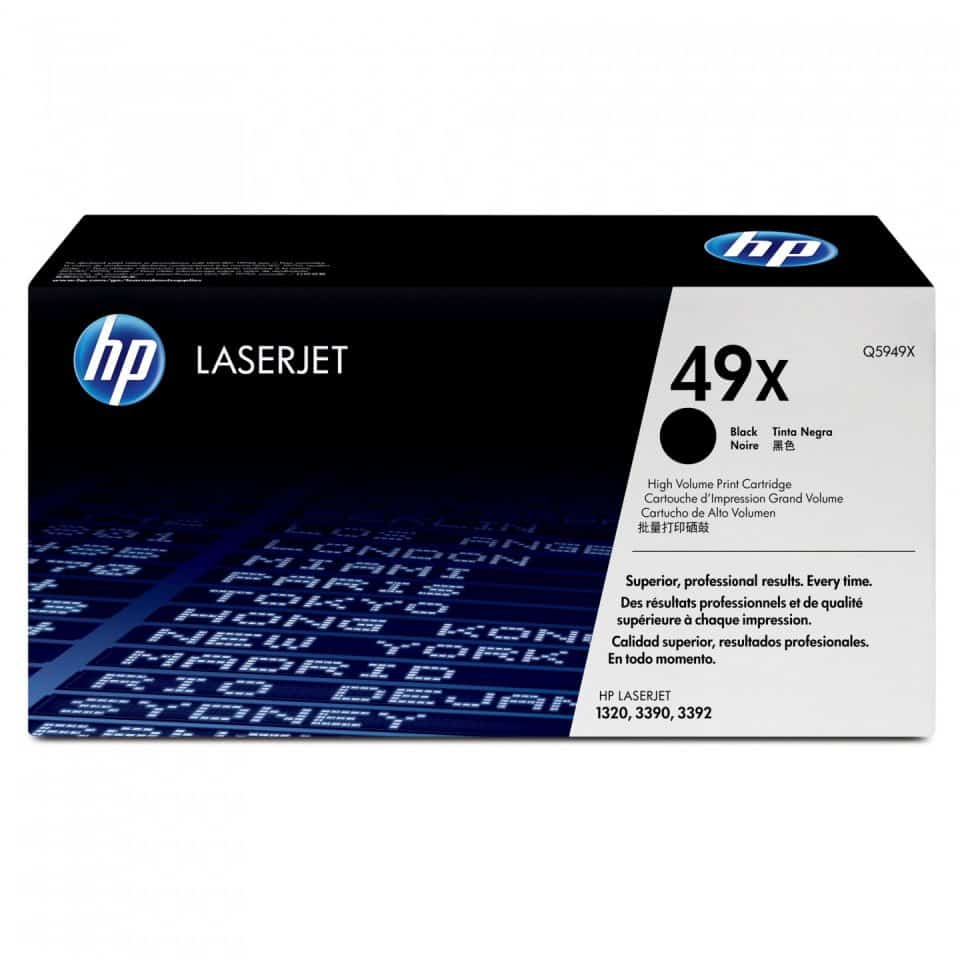 HP #49X Black Toner Q5949X