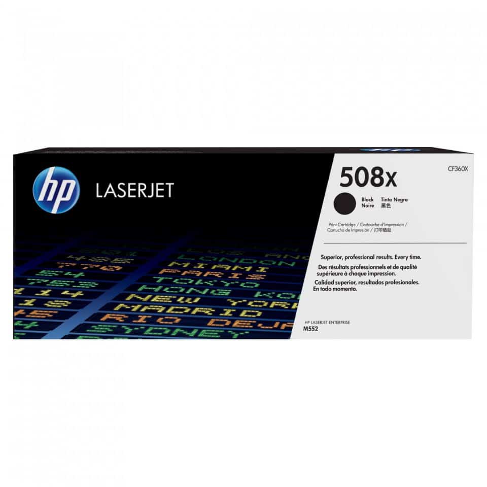 HP #508X Black Toner CF360X