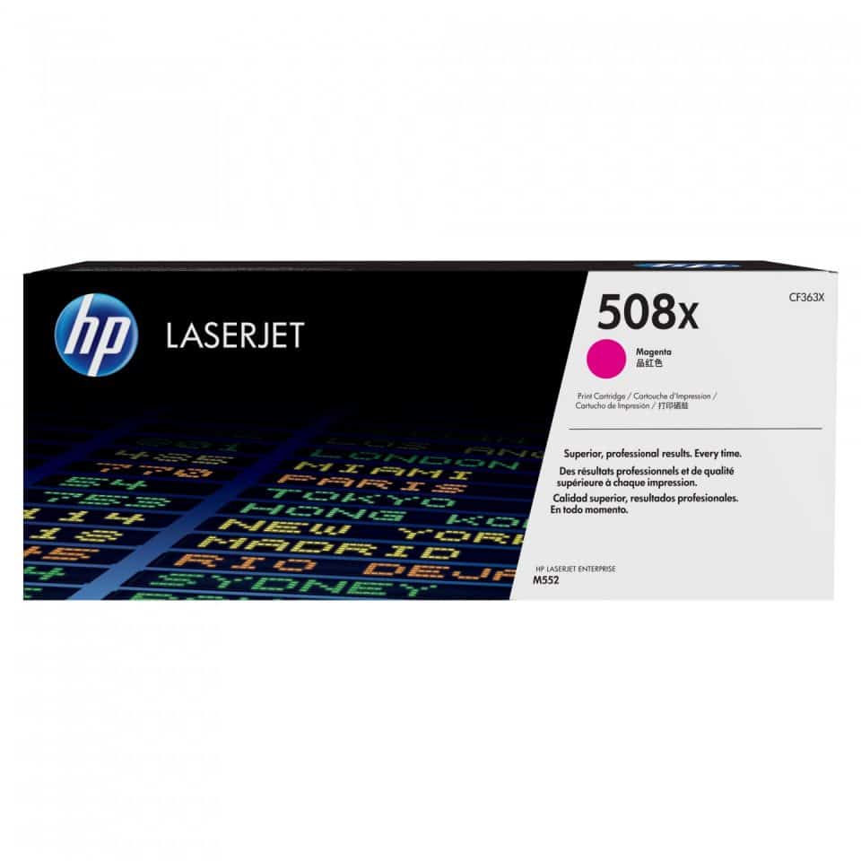 HP #508X Magenta Toner CF363X