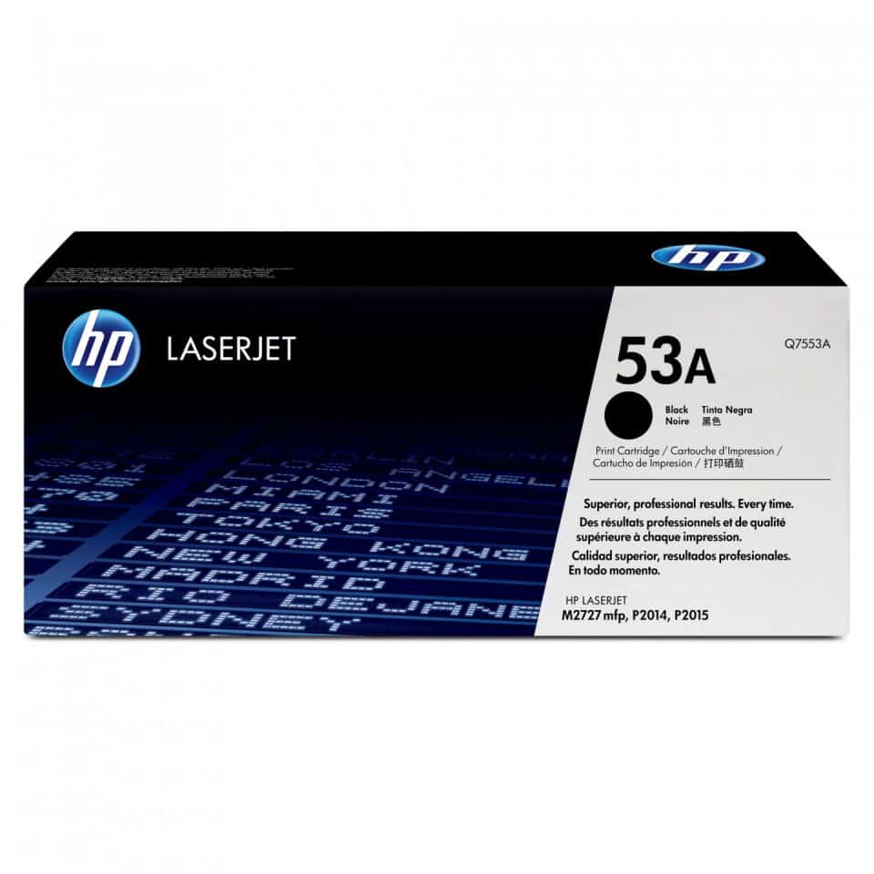 HP #53A Black Toner Q7553A