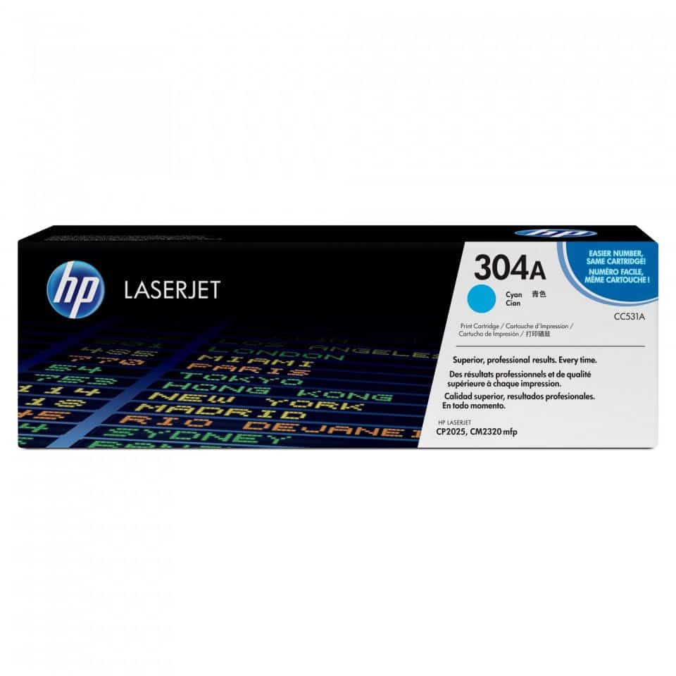 HP #304A Cyan Toner CC531A