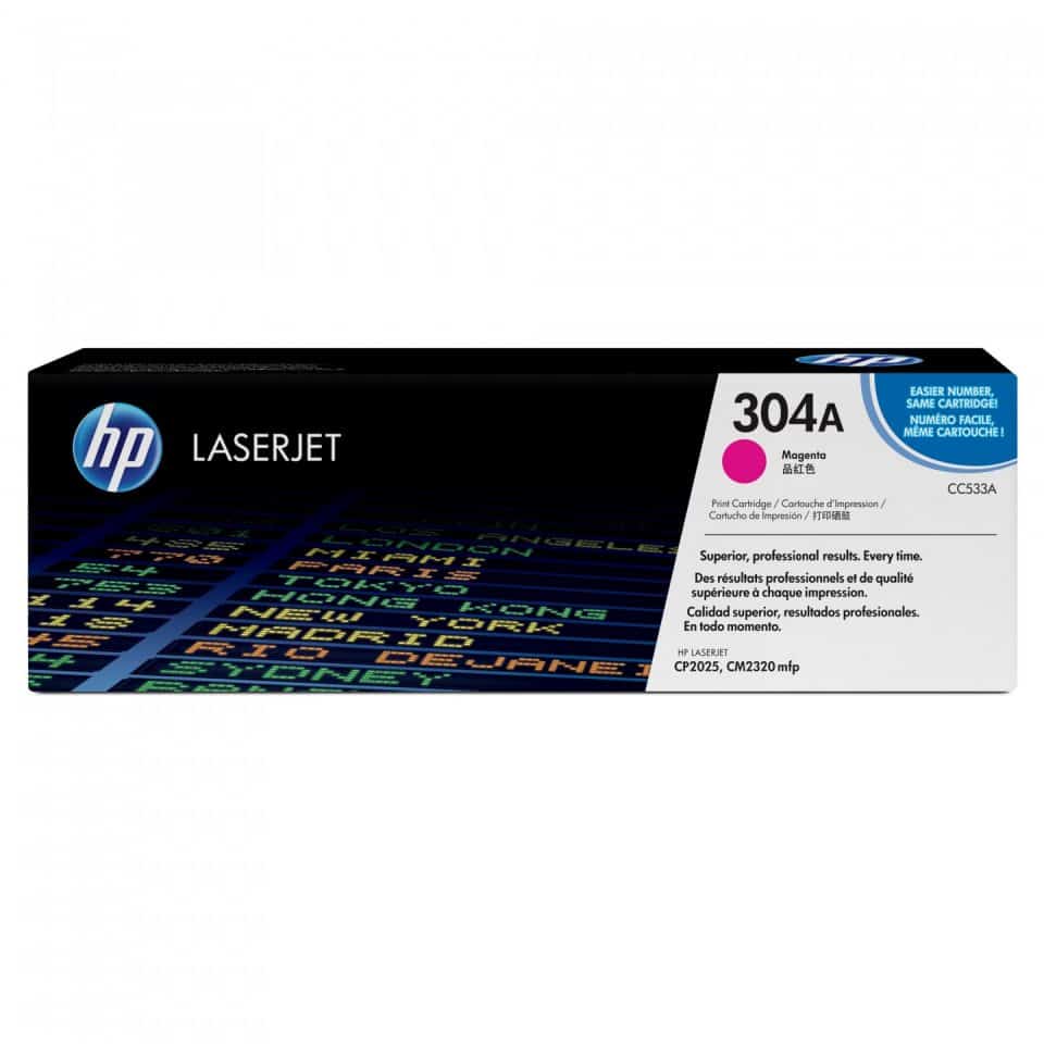 HP #304A Magenta Toner CC533A