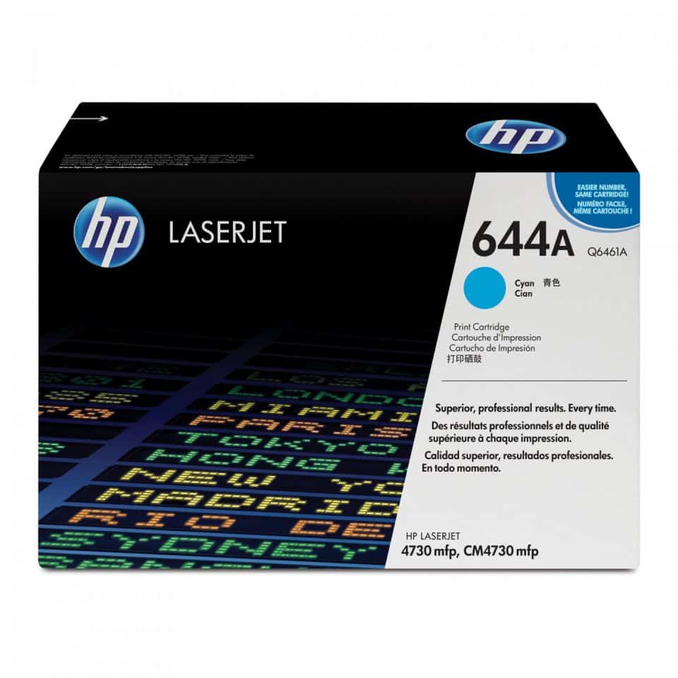 HP #644A Cyan Toner Q6461A