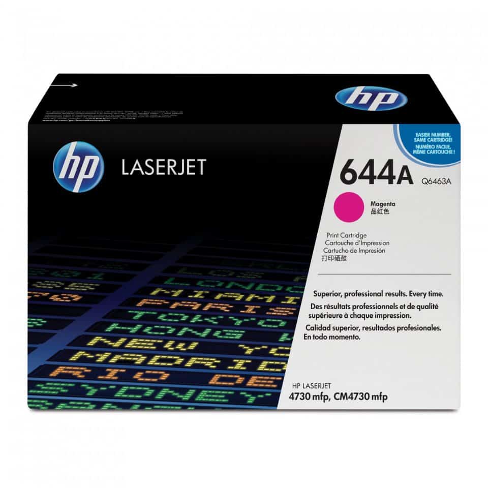 HP #644A Magenta Toner Q6463A