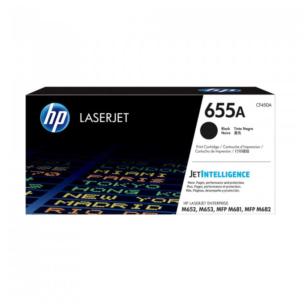 HP #655A  Black Toner CF450A