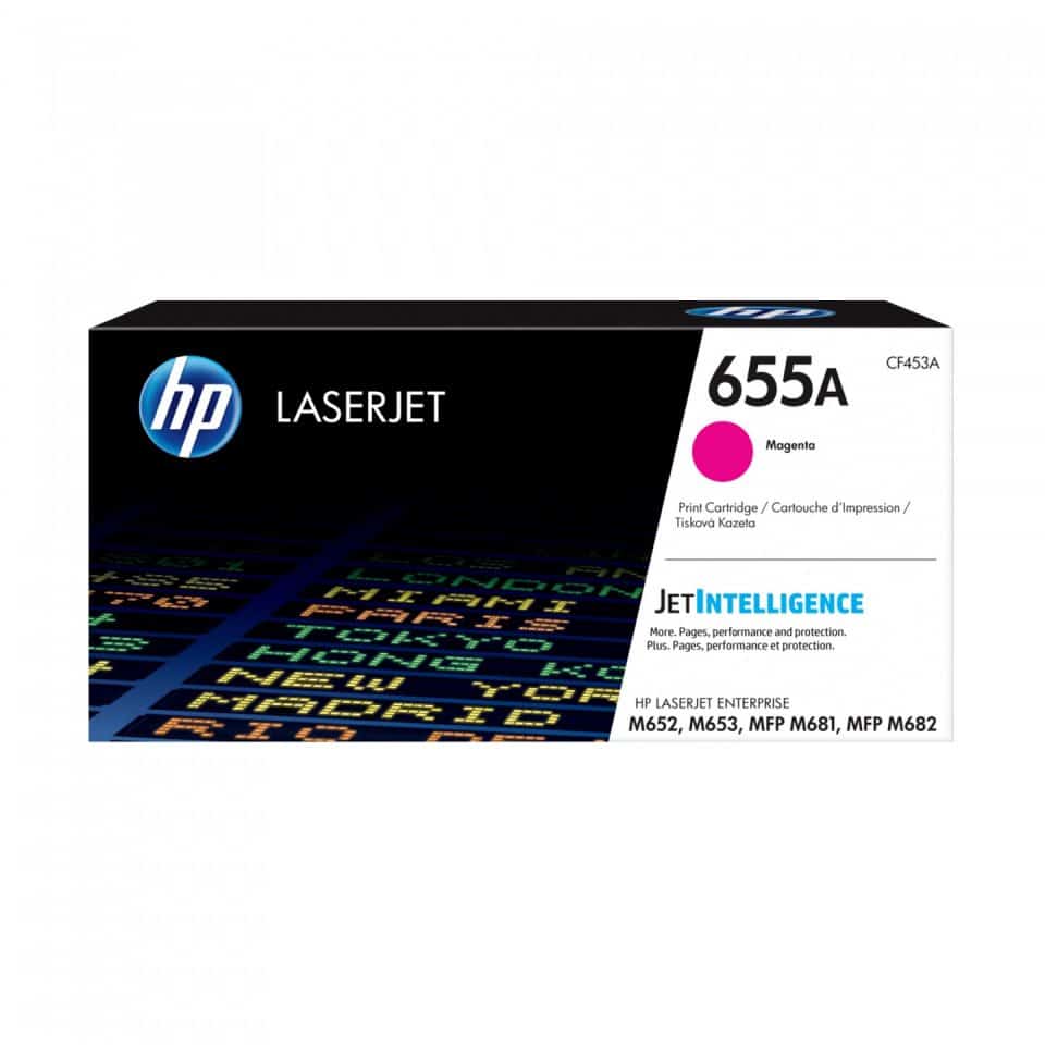 HP #655A Magenta Toner CF453A