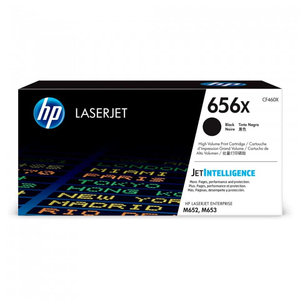 HP #656X  Black Toner CF460X