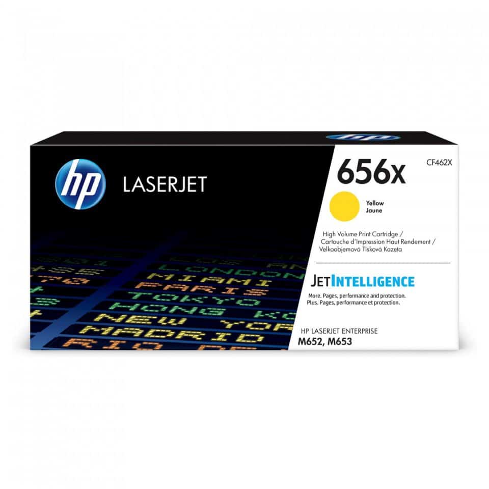 HP #656X Yellow Toner CF462X