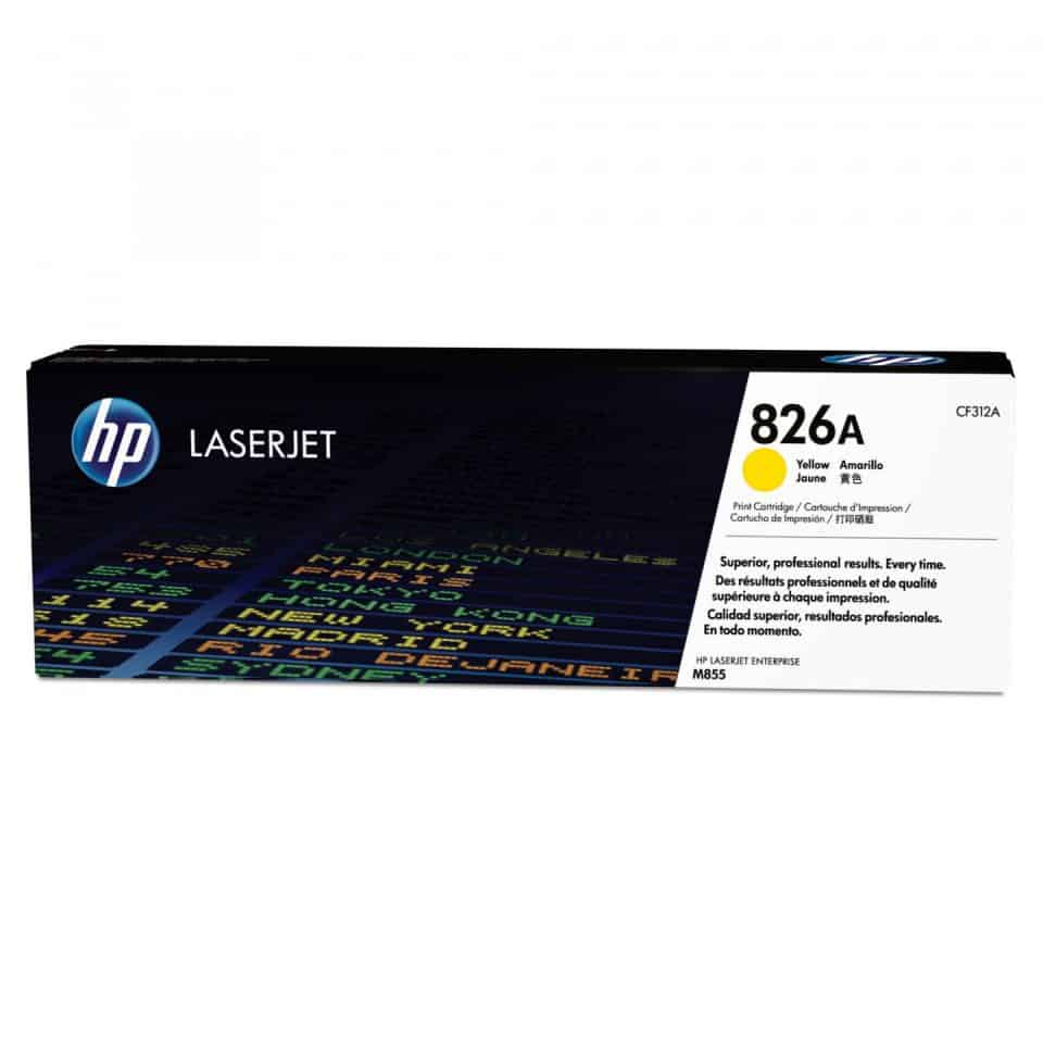 HP #826A Yellow Toner CF312A