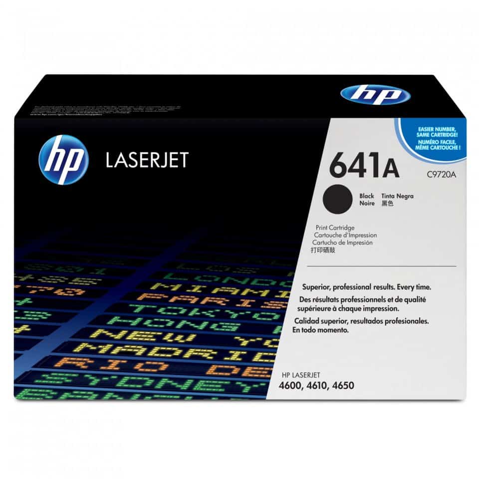 HP #641A Black Toner C9720A