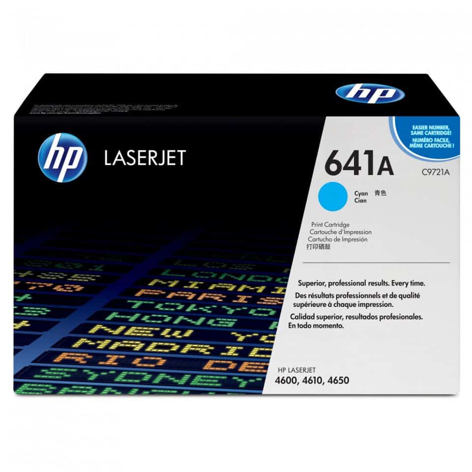 HP #641A Cyan Toner C9721A