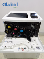Renewed HP LaserJet Enterprise M553DN Colour A4 Printer with 650-Sheet Capacity