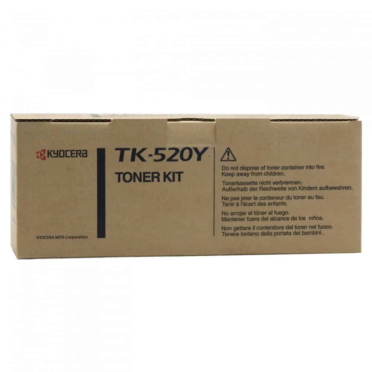 Kyocera TK520 Yellow Toner