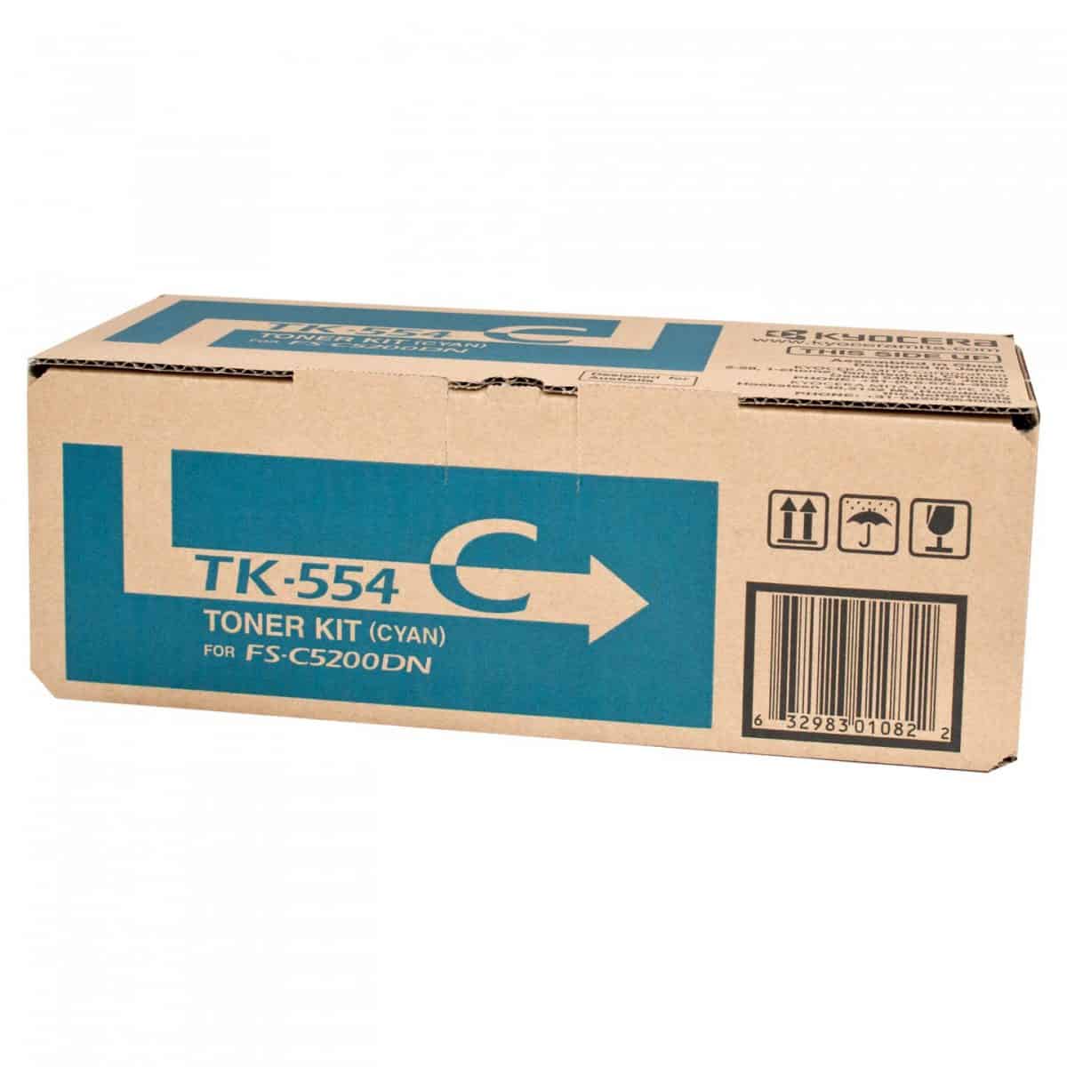 Kyocera TK554 Cyan Toner