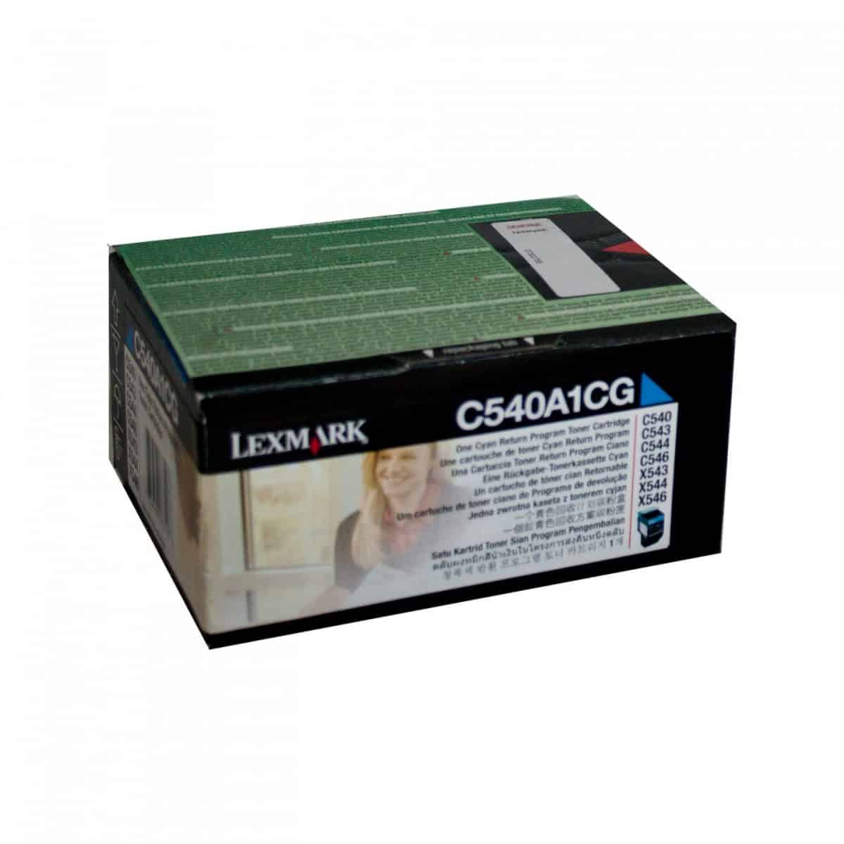 Lexm C540A1CG Cyan Toner