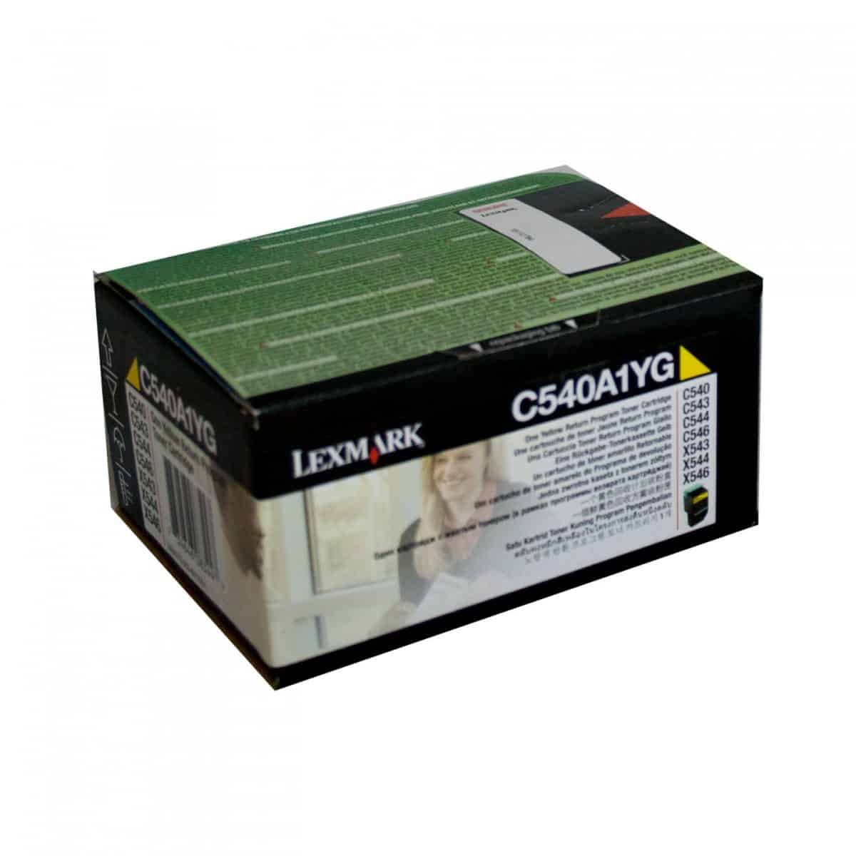 Lexmark C540A1YG Yellow Toner