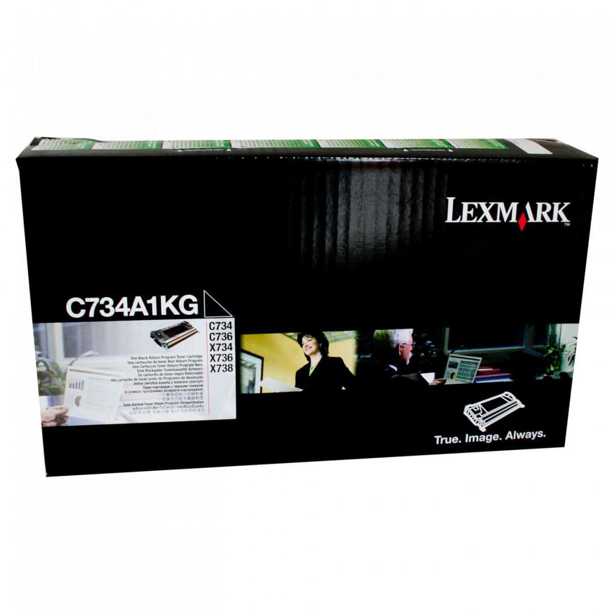 Lexmark C734 Black Toner Cart