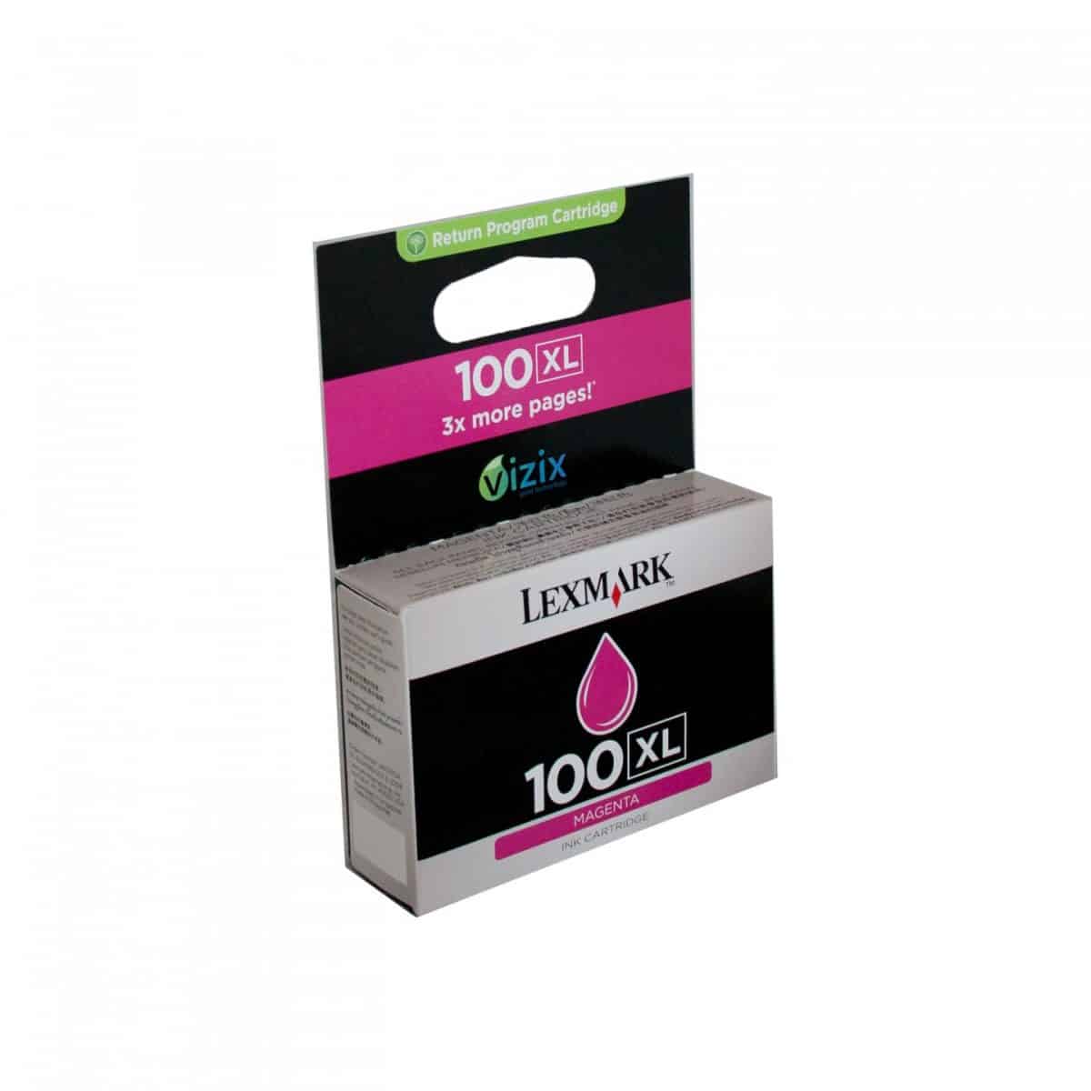 Lexmark #100XL Magenta Ink Cartridge