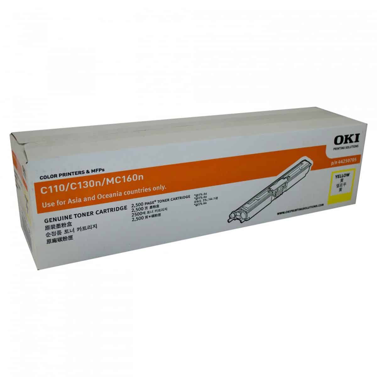 Oki C110/130N Yellow Toner