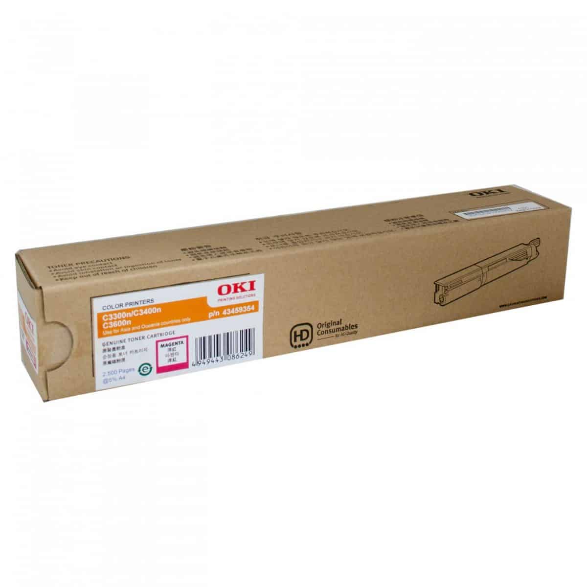 Oki C33/34/3600 Magenta H/Y Toner