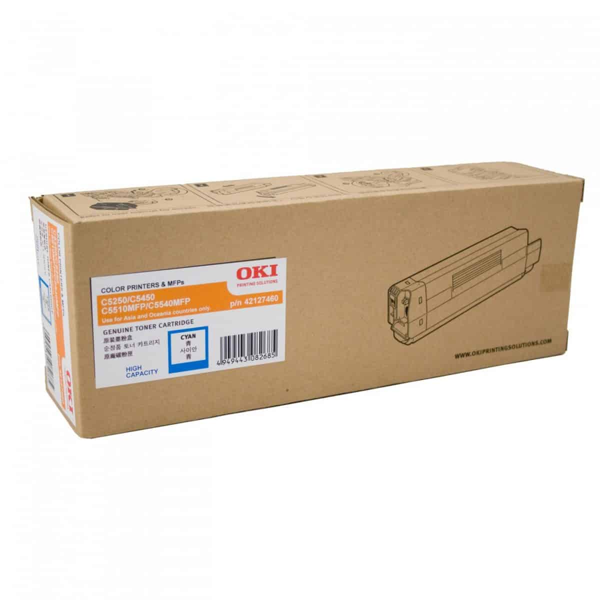 Oki C5250 Cyan Toner