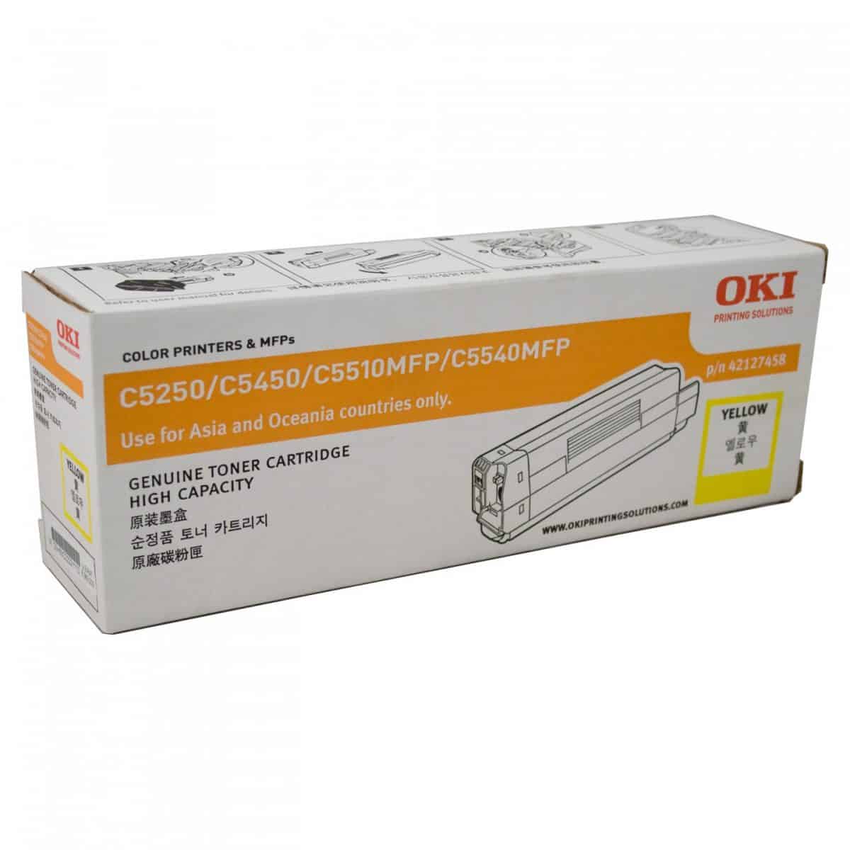 Oki C5250 Yellow Toner