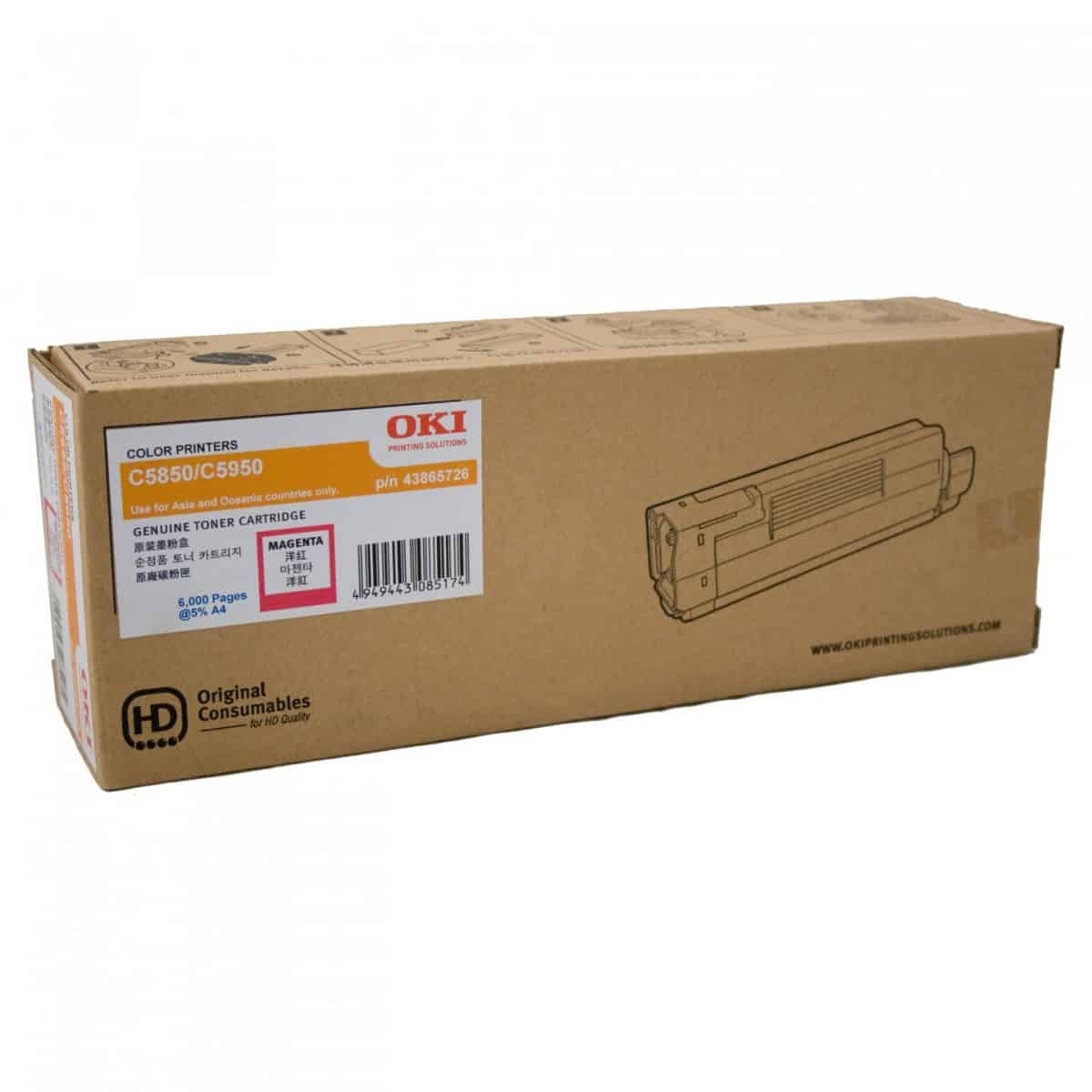 Oki C58/5950 Magenta Toner